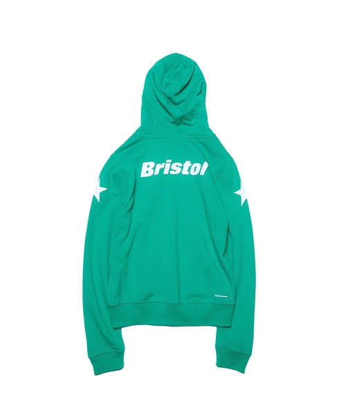 F.C.Real Bristol（エフシーレアルブリストル）の「TEAM SWEAT ZIP UP HOODIE（パーカー・キッズ・ブラック/グレー/グリーン・SMALL/MEDIUM/LARGE/X-LARGE）」の3枚目の写真