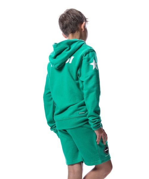 F.C.Real Bristol（エフシーレアルブリストル）の「TEAM SWEAT ZIP UP HOODIE（パーカー・キッズ・ブラック/グレー/グリーン・SMALL/MEDIUM/LARGE/X-LARGE）」の20枚目の写真