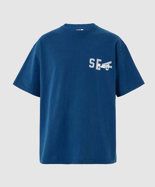 MADNESSの「MADNESS x WDS Tee (SEA)(Tシャツ/カットソー・メンズ・ネイビー/ブルー・SMALL/X-LARGE/LARGE/MEDIUM)」の1枚目の写真