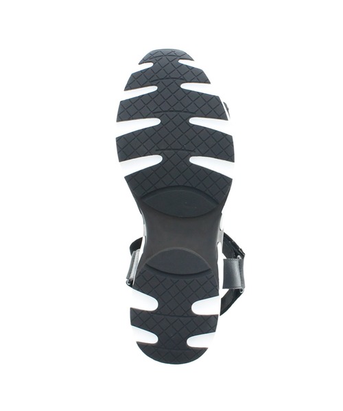 JELLY BEANS（ジェリービーンズ）の「ジップベルトスポーツサンダル(217-50194)JELLY BEANS(ジェリービーンズ)（サンダル・レディース・ブラック/ブラウン/ライトベージュ・S/M/L）」の6枚目の写真