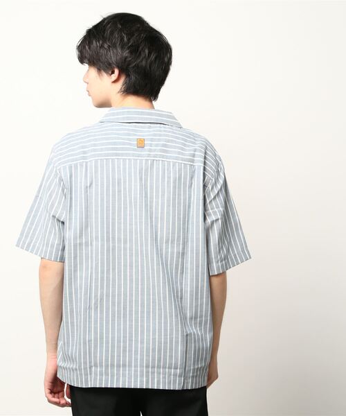 Timberland（ティンバーランド）の「メンズ 半袖 シャツ ティンバーチル クライメイト コントロール ファブリック（シャツ/ブラウス・メンズ・ライトブルー/ダークブルー・SMALL/LARGE/X-LARGE/XX-LARGE/MEDIUM）」の4枚目の写真