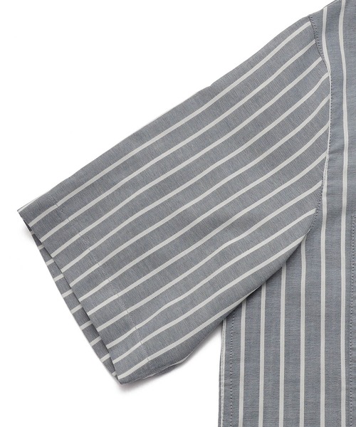 Timberland（ティンバーランド）の「メンズ 半袖 シャツ ティンバーチル クライメイト コントロール ファブリック（シャツ/ブラウス・メンズ・ライトブルー/ダークブルー・SMALL/LARGE/X-LARGE/XX-LARGE/MEDIUM）」の9枚目の写真