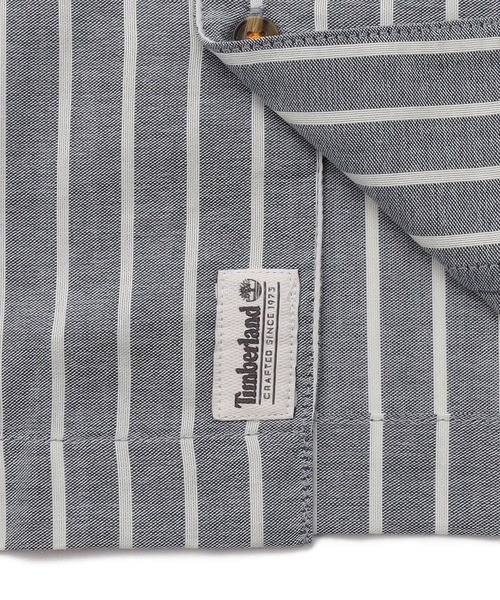 Timberland（ティンバーランド）の「メンズ 半袖 シャツ ティンバーチル クライメイト コントロール ファブリック（シャツ/ブラウス・メンズ・ライトブルー/ダークブルー・SMALL/LARGE/X-LARGE/XX-LARGE/MEDIUM）」の7枚目の写真