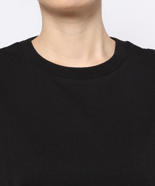 PAGEBOY（ページボーイ）の「ボリュームショートスリーブTシャツ（Tシャツ/カットソー・レディース・スカイブルー/ブラック/オフホワイト/ホワイト×ブラック/グレイッシュベージュ・FREE）」の20枚目の写真