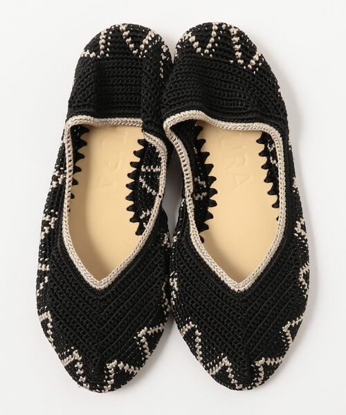 KASHURA（カシュラ）の「KASHURA / カシュラ バレエ シューズ（サンダル・メンズ・ブラック/ベージュ・40/41/42）」の5枚目の写真