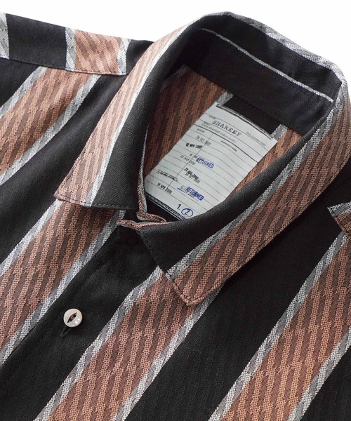 SHAREEF シャリーフ 12AW Jq check q/s shirts 長袖シャツ 1 チェックシャツ SHAREEF（シャリーフ）の「GEORGETTE JQ SQUARE S⁄S（Tシャツ