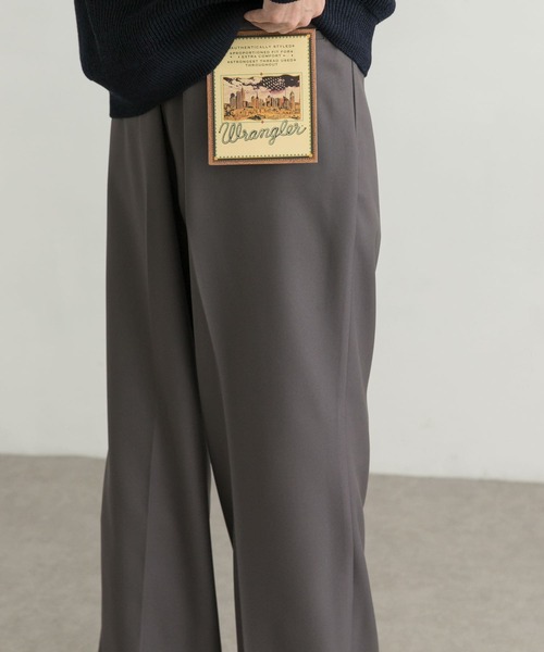 Wrangler（ラングラー）の「『別注』Wrangler×URBAN RESEARCH iD　TUCK WIDE WRANCHER（その他パンツ・メンズ・ベージュ・LARGE/MEDIUM/SMALL）」の12枚目の写真