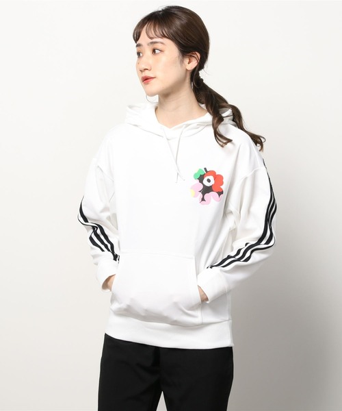 adidas（アディダス）の「adidas × マリメッコ パーカー / アディダス（レディース）（パーカー・レディース・イエロー系その他/ピンク系その他/ホワイト・XX-LARGE/LARGE/MEDIUM/SMALL/X-LARGE）」の12枚目の写真
