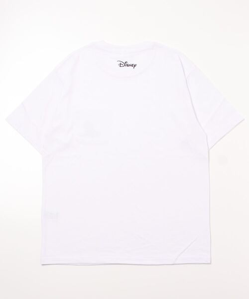 Disney(ディズニー)の「Disney/ディズニー ミッキー 半袖Tシャツ(Tシャツ/カットソー・レディース・ホワイト/ブラック/ベージュ/ライトグリーン・M/L)」の6枚目の写真