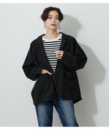AZUL by moussy | LINEN TOUCH DOLMAN JACKET/リネンタッチドルマンジャケット(その他アウター)