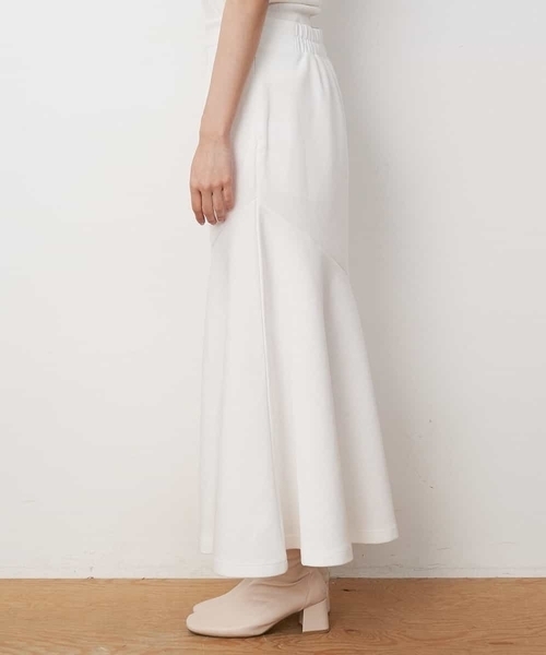 A de a.v.v（アードアー・ヴェ・ヴェ）の「［SET UP対応］マーメイドスウェットスカート（スカート・レディース・グリーン/ホワイト/ブラック・SMALL/MEDIUM）」の17枚目の写真