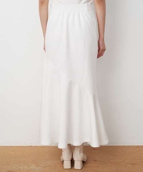 A de a.v.v（アードアー・ヴェ・ヴェ）の「［SET UP対応］マーメイドスウェットスカート（スカート・レディース・グリーン/ホワイト/ブラック・SMALL/MEDIUM）」の18枚目の写真