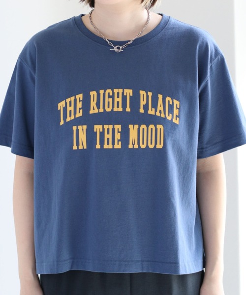 cepo（セポ）の「カレッジプリントＴｅｅ（Tシャツ/カットソー・レディース・オフホワイト/ピンク/ブルー・M）」の18枚目の写真