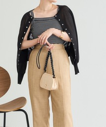 natural couture | スクエアネックリブキャミソール(キャミソール)