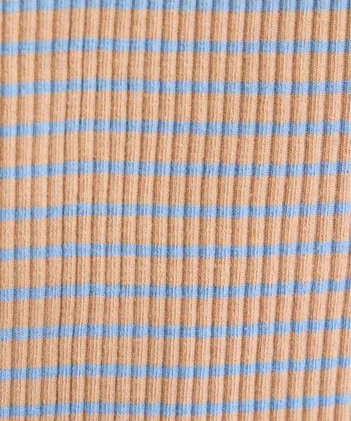 natural couture（ナチュラルクチュール）の「スクエアネックリブキャミソール（キャミソール・レディース・ブラック/ベージュ/グリーン・FREE）」の5枚目の写真