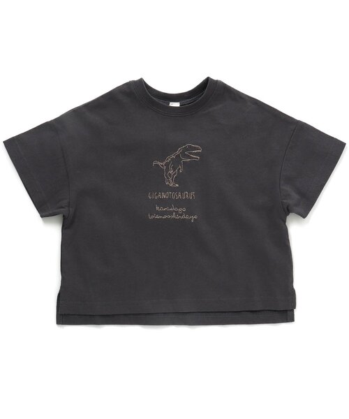 セール】恐竜刺繍Tシャツ（Tシャツ/カットソー）｜BREEZE