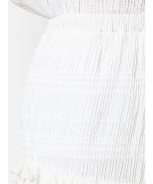 merry jenny（メリージェニー）の「remakeフリルロングスカート（スカート・レディース・オフホワイト/ブラック・FREE）」の20枚目の写真