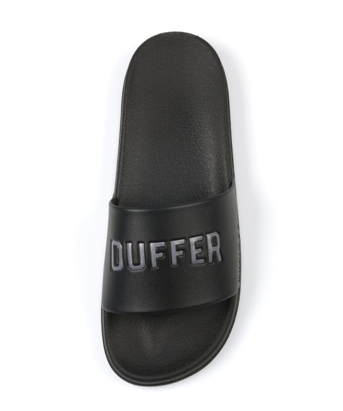 The DUFFER of ST.GEORGE（ザダファーオブセントジョージ）の「〔BLACK LABEL〕"A-PACK" SHOWER SANDAL：シャワーサンダル シャワサン（サンダル・メンズ・ブラック・MEDIUM/LARGE）」の6枚目の写真