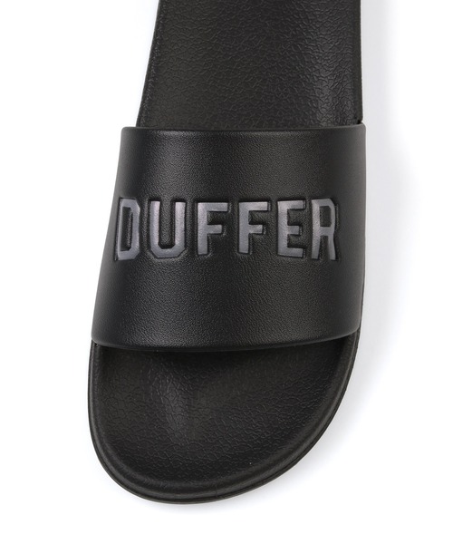 The DUFFER of ST.GEORGE（ザダファーオブセントジョージ）の「〔BLACK LABEL〕"A-PACK" SHOWER SANDAL：シャワーサンダル シャワサン（サンダル・メンズ・ブラック・MEDIUM/LARGE）」の4枚目の写真