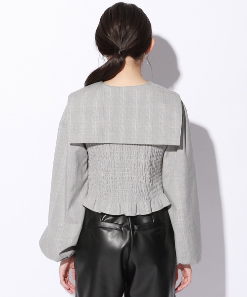 repipi armario（レピピ アルマリオ）の「セーラーエリリボンブラウス（シャツ/ブラウス・キッズ・ホワイト/ホワイト系その他/グレー系その他・SMALL/MEDIUM/LARGE）」の20枚目の写真