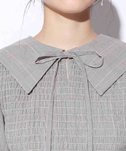 repipi armario（レピピ アルマリオ）の「セーラーエリリボンブラウス（シャツ/ブラウス・キッズ・ホワイト/ホワイト系その他/グレー系その他・SMALL/MEDIUM/LARGE）」の22枚目の写真