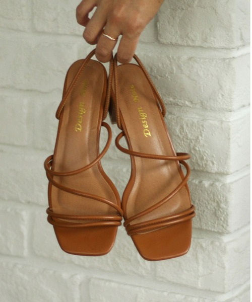 atmos pink（アトモスピンク）の「コードストラップサンダル_husky（サンダル・レディース・ホワイト/ブラック/ブラウン/カーキ・L/LL/M/S）」の4枚目の写真