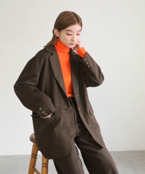 select MOCA（セレクトモカ）の「ツイードテーラードジャケット
