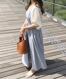 apres jour | バッククロスワンピース【ZOZOTOWN限定アイテム】(ワンピース)