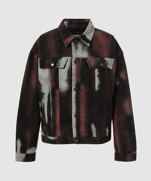 A-COLD-WALL*(アコールドウォール)の「MULTI-TONE TRUCKER(その他アウター・メンズ・ブラック×レッド・M/L)」の1枚目の写真