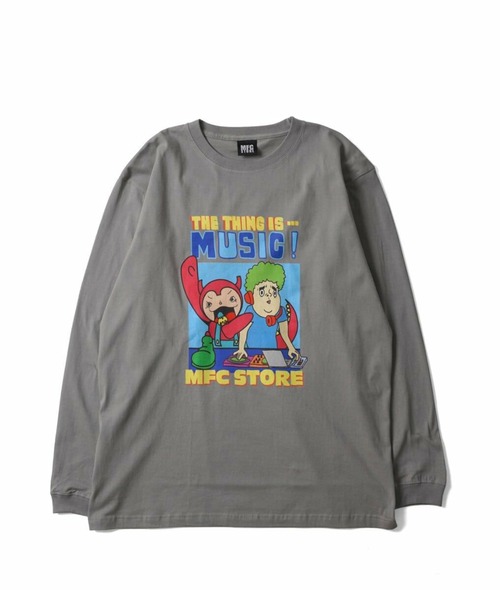 MFC STORE(エムエフシーストア)の「akiyama x Grooovy x MFC STORE L/S TEE(Tシャツ/カットソー・メンズ・ホワイト/チャコールグレー/ブラック・L/XL/M)」の7枚目の写真