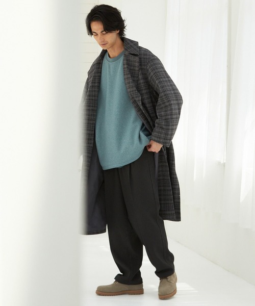 niko and...（ニコアンド）の「ウーリーテックチェスターコート（チェスターコート・メンズ・その他1/その他2/その他3・MEDIUM/LARGE）」の6枚目の写真