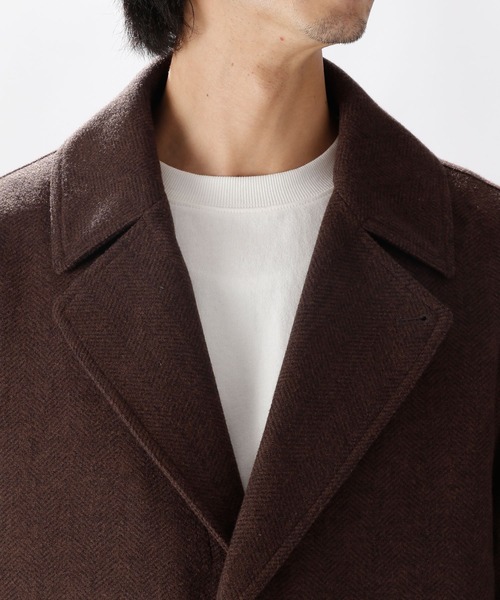 niko and...（ニコアンド）の「ウーリーテックチェスターコート（チェスターコート・メンズ・その他1/その他2/その他3・MEDIUM/LARGE）」の19枚目の写真