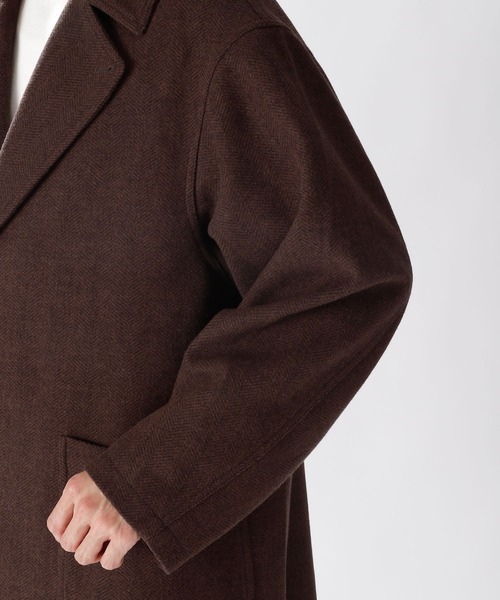 niko and...（ニコアンド）の「ウーリーテックチェスターコート（チェスターコート・メンズ・その他1/その他2/その他3・MEDIUM/LARGE）」の20枚目の写真