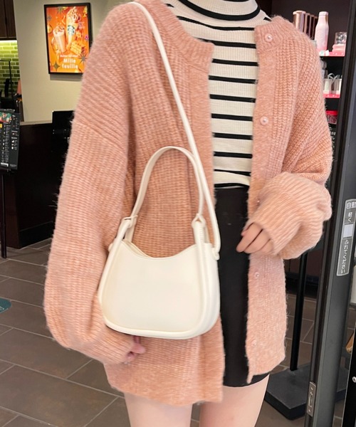 Ambre Ciel(アンブルシエル)の「コンパクトショルダーバック/【WEB/EC限定商品】(ショルダーバッグ・レディース・ブラック/オフホワイト/グリーン/キャメル・FREE)」の18枚目の写真