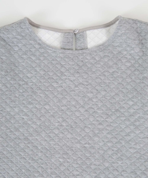 titivate(ティティベイト)の「キルティングボリュームスリーブプルオーバー(Tシャツ/カットソー・レディース・ライトグレー/ブラック/ブラウン・S/M)」の11枚目の写真