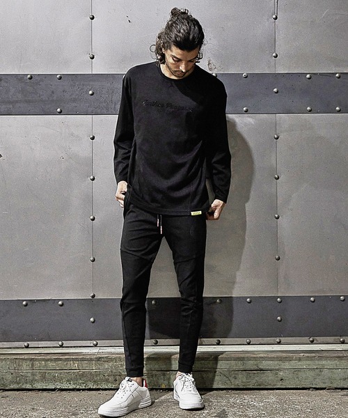 RATTLE TRAP(ラトルトラップ)の「【JUST PLAY】ラインストーントロングTシャツ(Tシャツ/カットソー・メンズ・ホワイト/ブラック・LL/M/L)」の20枚目の写真