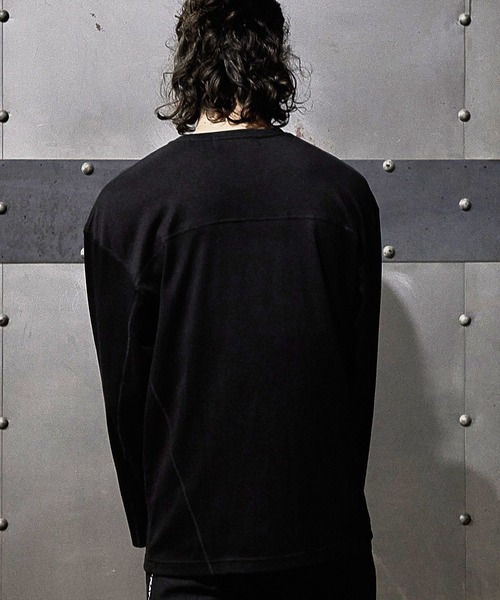 RATTLE TRAP(ラトルトラップ)の「【JUST PLAY】ラインストーントロングTシャツ(Tシャツ/カットソー・メンズ・ホワイト/ブラック・LL/M/L)」の14枚目の写真