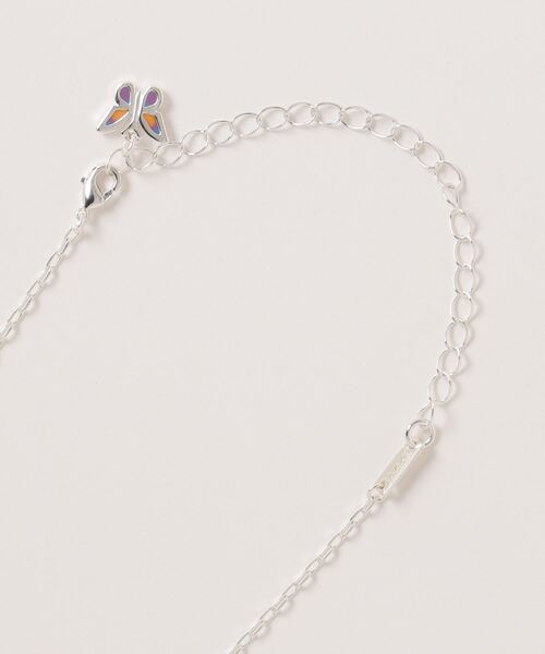 STUGAZI(スガキ)の「【STUGAZI/スガジ】Butterfly Necklace / バタフライ ネックレス バタフライネックレス パール ネックレス パールネックレス シルバー ゴールド 蝶々 チェーンネックレス(ネックレス・メンズ・シルバー/ゴールド・ONE SIZE)」の9枚目の写真