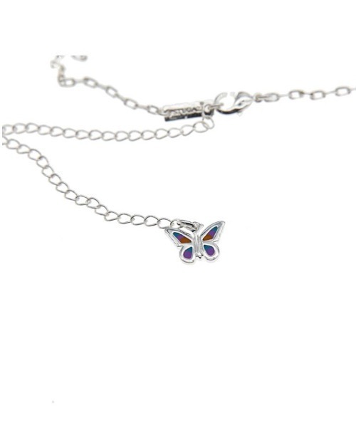 STUGAZI(スガキ)の「【STUGAZI/スガジ】Butterfly Necklace / バタフライ ネックレス バタフライネックレス パール ネックレス パールネックレス シルバー ゴールド 蝶々 チェーンネックレス(ネックレス・メンズ・シルバー/ゴールド・ONE SIZE)」の4枚目の写真