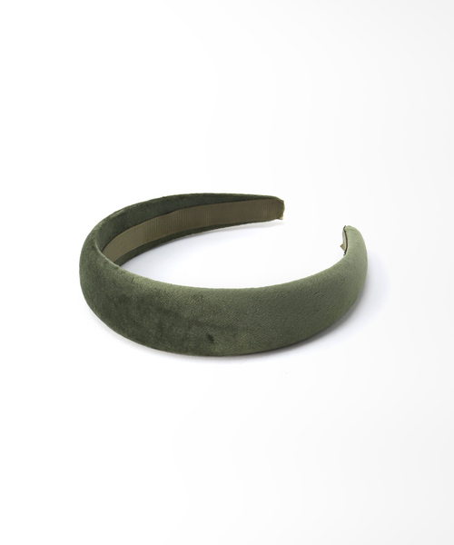 Spick & Span（スピックアンドスパン）の「【THE UNIFORM /ザ　ユニフォーム】Padded Hairband（カチューシャ・レディース・ブラック/ネイビー/カーキ・FREE）」の3枚目の写真