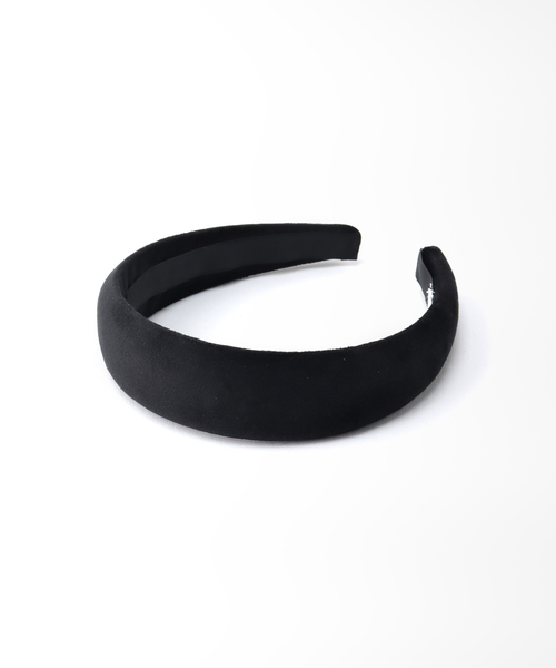 Spick & Span（スピックアンドスパン）の「【THE UNIFORM /ザ　ユニフォーム】Padded Hairband（カチューシャ・レディース・ブラック/ネイビー/カーキ・FREE）」の2枚目の写真
