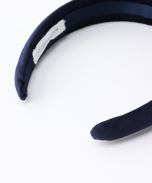 Spick & Span（スピックアンドスパン）の「【THE UNIFORM /ザ　ユニフォーム】Padded Hairband（カチューシャ・レディース・ブラック/ネイビー/カーキ・FREE）」の6枚目の写真