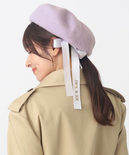 リボンベレー PAUL & JOE（ハンチング/ベレー帽）｜PAUL&JOE（ポール