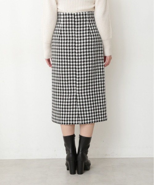 EDIT COLOGNE（エディットコロン）の「《E》千鳥柄ロングタイト