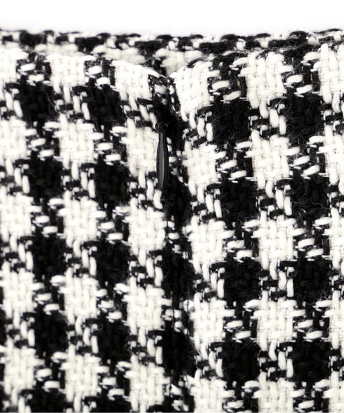 EDIT COLOGNE（エディットコロン）の「《E》千鳥柄ロングタイトスカート/1212227901（スカート・レディース・ブラック系その他・X-SMALL/SMALL/MEDIUM）」の8枚目の写真