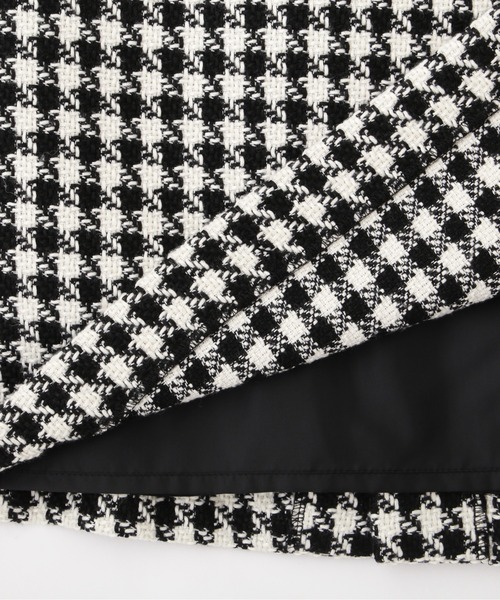 EDIT COLOGNE（エディットコロン）の「《E》千鳥柄ロングタイトスカート/1212227901（スカート・レディース・ブラック系その他・X-SMALL/SMALL/MEDIUM）」の14枚目の写真