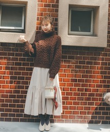 PROPORTION BODY DRESSING | タフタギャザースカート / 1212220004(スカート)