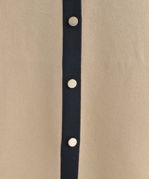 Andemiu（アンデミュウ）の「ハイショクＩラインニットワンピース162161（ワンピース・レディース・ブラック/ベージュ/パープル/ブラウン・FREE）」の21枚目の写真