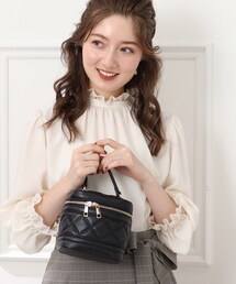 couture brooch | キルティングバニティバッグ(ショルダーバッグ)