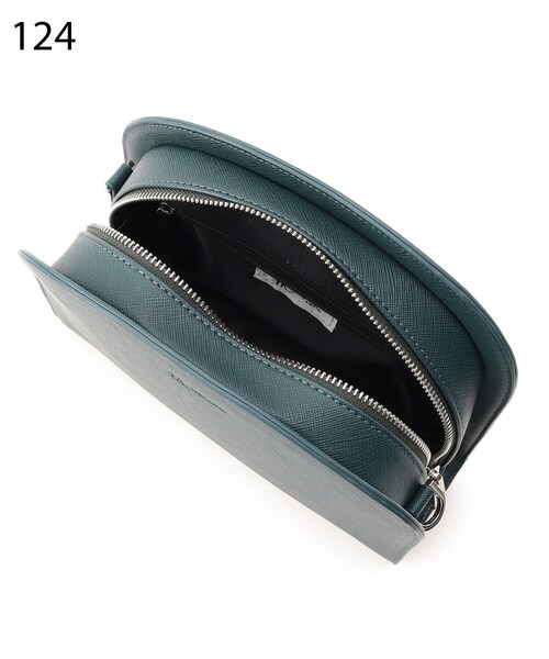 tk.TAKEO KIKUCHI（ティーケータケオキクチ）の「◆ラウンドショルダーバッグ（ショルダーバッグ・メンズ・ブラック系/モスグリーン系・00）」の9枚目の写真